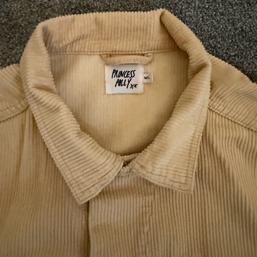 Women’s Canary Yellow Corduroy Jacket - Picture 2 of 9